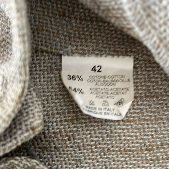 Missoni Pale Grey, Light Brown Flecked Wide Leg Trousers, IT 42, US 6 - Picture 8 of 8